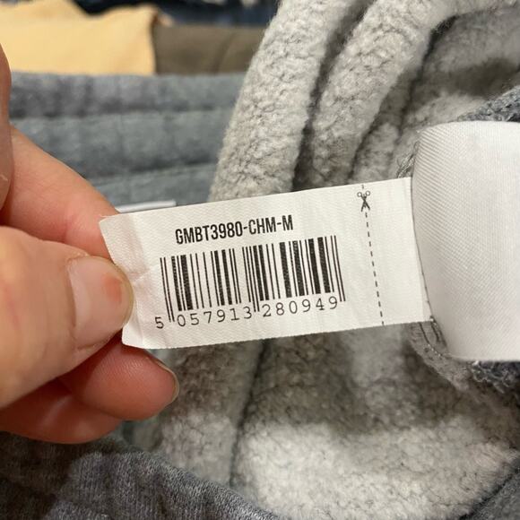 Gymshark Crest Sweatpant Gray Joggers Size M - Picture 9 of 11